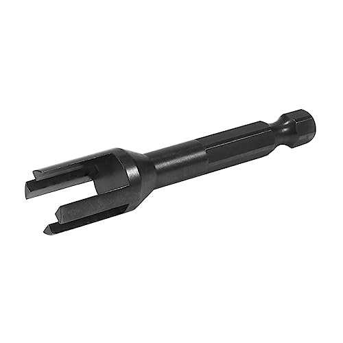 RC Tool kit Quick Assembly Tool Ball Joint Wrench with 1/4'' Hex Shank Fit 5347 Rod Ends for 1/10 RC Crawler Links Building TRX4 SCX10 TF2 VS4-10 RC Tool Set (Rod Ends Assembly Tool Black) (Black) - color: Black