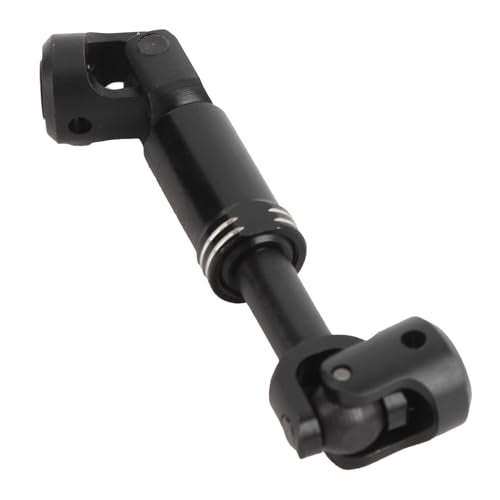 Drfeify RC Drive Shaft, Metal RC Car Crawler Drive Shaft with Screws for SCX10 1/10 RC Cars (68-82MM) - size: 68-82MM