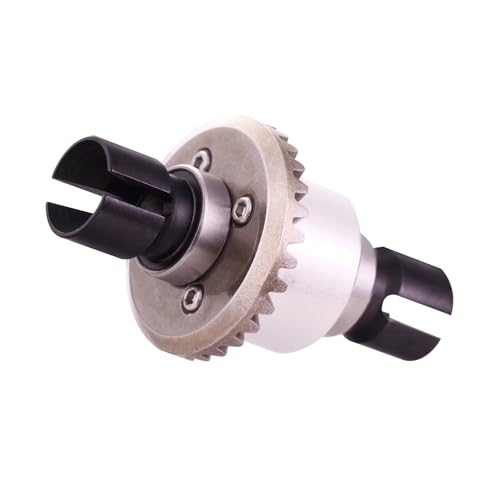 45# Steel Differential Diff Gear for 1/16 H16207 16208 16209 16210 H16H H16E H16P H16BM H16BM H16GT H16DR Series Upgrades Part Silver - color: Silver