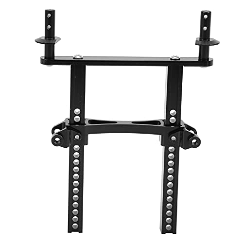 Front Rear Body Mounts Posts, RC Car Front and Rear Shell Column Body Post Extensions Hardware for SCX10 90046 TRX4 1/10 RC Car (Black)