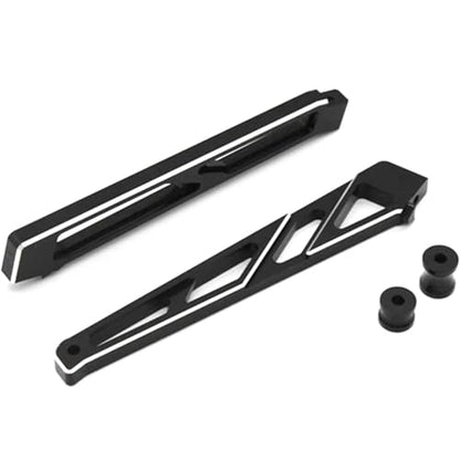 RC Car Parts Compatible with Arrma for Mojave 6S 4WD for BLX 1/7 RC Truck Car Upgrade Parts Metal Front and Rear for Chassis Brace Support with Collar