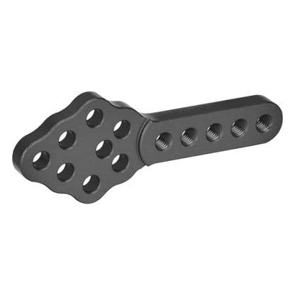 CNC Aluminum Shock Mount 4pcs Adjustable for SCX10 1/10 RC Crawler | Metal shock mount stand with adjustable height and angle.For Axial SCX10 90046 D90 D110.Upgrade for RC suspension tuning.