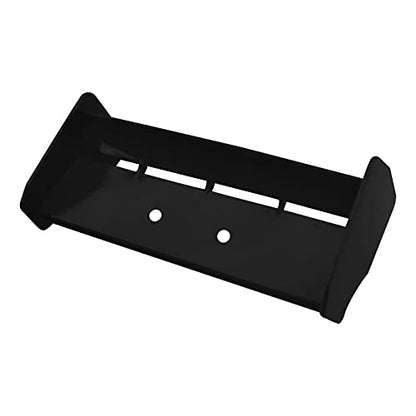 RC Force Rear Spoiler High-Down Force Body Wing Tail Compatible with HPI HSP Redcat 1/10 RC Off Road Short Truck Buggy Car Truck (Black) - color: Black