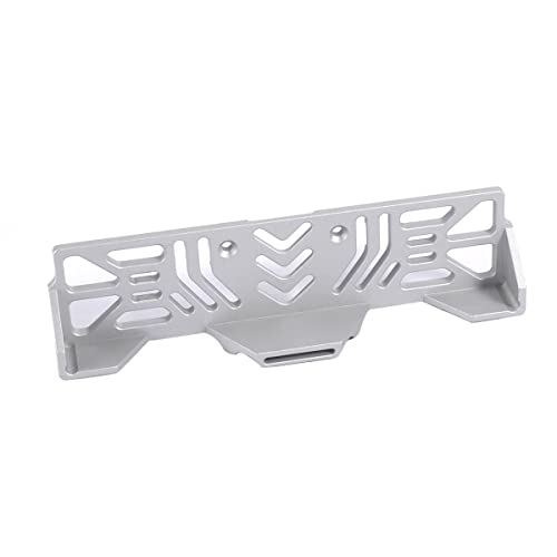 Aluminum Alloy Battery Tray Mount for Axial SCX10 III AXI03007 1/10 RC Crawler Upgrade Parts (Silver) - color: Silver