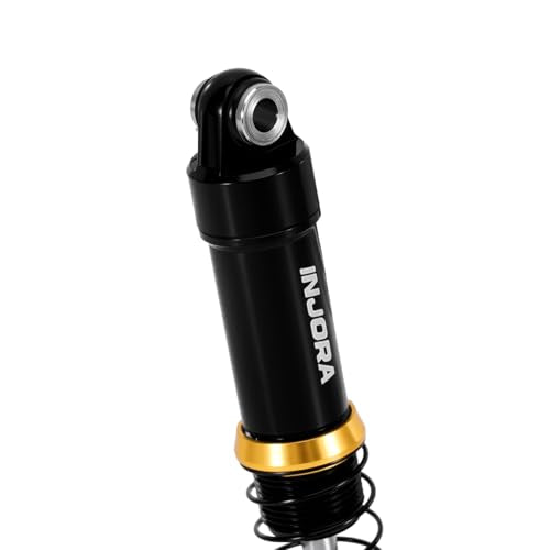 INJORA Black Aluminum LS 59mm Oil Shock for Redcat Ascent-18 HPI Venture18 - color: Black