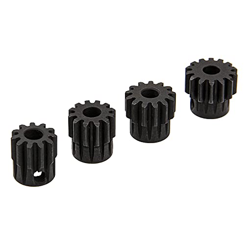 ShareGoo Mod 1 Hardened Steel M1 Pinion Gear Sets 11T 12T 13T 14T fit 5mm RC Motor Shaft Compatible with Arrma Traxxas Axial HSP Redcat Losi 1/8 1/10 Scale RC Car Truck Buggy
