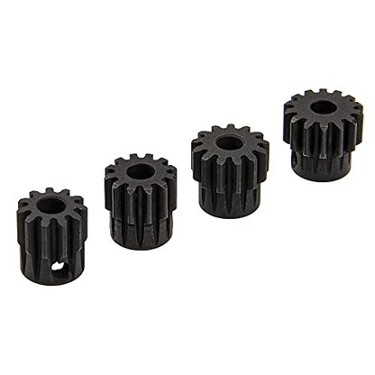 ShareGoo Mod 1 Hardened Steel M1 Pinion Gear Sets 11T 12T 13T 14T fit 5mm RC Motor Shaft Compatible with Arrma Traxxas Axial HSP Redcat Losi 1/8 1/10 Scale RC Car Truck Buggy