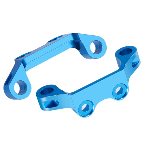 TT02 Aluminum Upper Suspension Arm Mount Fixed Holder Compatible with Tamiya TT02 1/10 RC On Road Touring Car Upgrade Replacement Parts (TT02 Upper Suspension Arm Mount) - color: Tt02 Upper Suspension Arm Mount