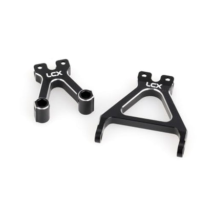 LCX Racing 1/24th RC Crawler Car CNC Aluminum Front Rear Body Post Mount for Axial AX24 XC-1, Upgrades Parts Accessories