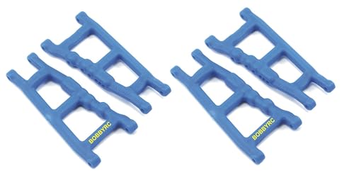 RPM R/C (Blue) Front & Rear Suspension Arms for 1/10 Slash 4x4,Stampede 4x4,Rustler 4x4,Hoss 4x4, Raptor R 4x4