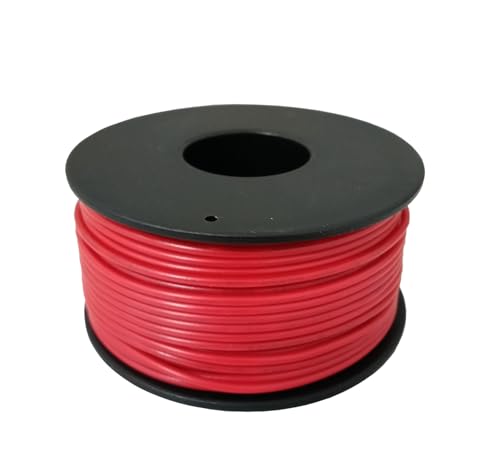 TUOFENG 22 AWG Solid Core Wire - Breadboard Jumper, Red 100ft - size: 22 AWG solid wire red 100ft