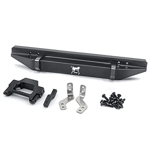 MOHERO Metal Rear Bumper RC Bumper for 1/18 TRX-4M TRX4M Bronco Defender RC Crawler Car Upgrade Parts - size: Rear