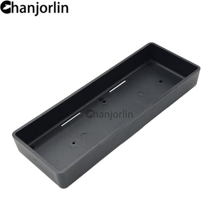 1/10 Crawler Car Battery Tray Case RC Hard Plastic Battery Box Accessories for 2S Lithium & 7.2V NiMH Battery Compatible with 1:10 Off Road Buggy Car Traxxas TRX4 Axial SCX10 II (Black) - color: Black