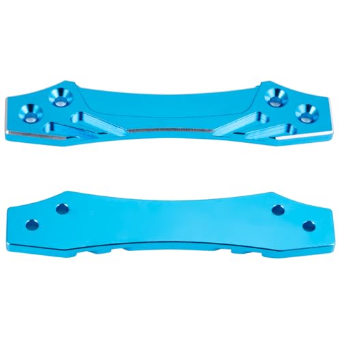 Aluminum Bumper Holder Plate for Tamiya TT02 Bumper Mount Compatible with Tamiya TT02 1/10 RC Car Upgrades (TT02 Bumper Plate) - color: Tt02 Bumper Plate