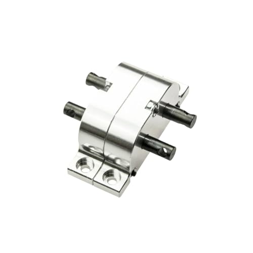 COMODO RC Crawler Metal Transfer Case Gearbox Intermediate Fixing Plate 1/10 Scale Compatible with 1/10 RC Crawler Car(Transfer CASE) - color: Transfer Case