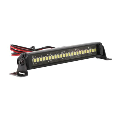 RC Roof LED Light Bar, Ceiling Lamp, RC Lights Kit, Super Bright LED Light Bar, 25 LED Roof Lamp for RC Car Crawler 1/10 for Axial SCX10 RC
