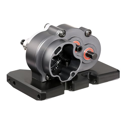 Overdrive Gearbox DLX LCG Trans OD-3 Overdrive Transmission for 1/10 RC Crawler LCG Chassis SCX10 III Pro Capra