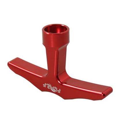 Alloy CNC Pull Starter Handle for Zenoah CY Rovan TSRC Engine (Red) | for 1/5 Hpi Rofun Km Baja Lois 5ive-T FG GoPed Redcat Rc Car Parts - color: Red