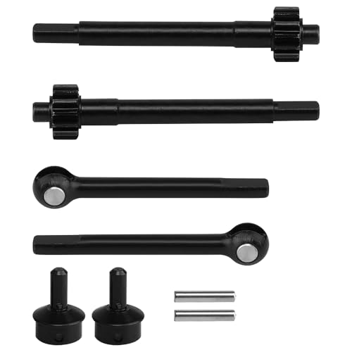 Ascent 18 Hard Steel Front and Rear Portal Axle Shafts for 1/18 RC Crawler Redcat Ascent-18 Upgrade