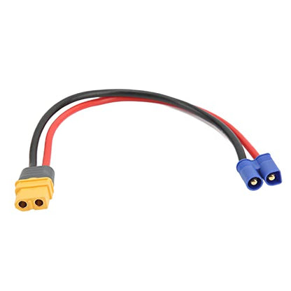 SWOQ Convenient and Convenient Resistance for EC3 malefemale connectors, EC3 Male Plastic Copper Cable for RC car