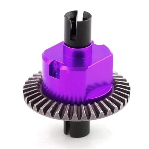 Metal Differential Diff RC Upgraded Parts for HSP 1/10 94122 94188 94177 94166 94155 94123 94111 94107 94103 94106 94108 RC Car, Purple - color: Purple Differential