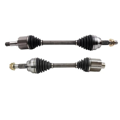 TRQ Front 2 Piece CV Axle Shaft Assembly Set | For 14-21 Ram ProMaster 1500 2500 3500 V6 3.6L Driver & Passenger Side - style: CSA36524