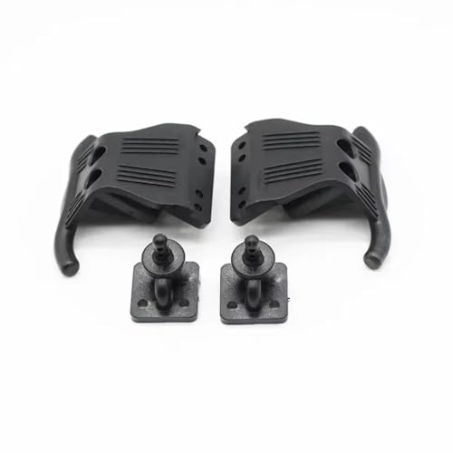 Compatible with Wltoys 284161 1/28 RC Car Upgrade Spare Parts Accessories 2 Set Front Bumper and Body Mount Post 284161-2558 RC Car Bumper