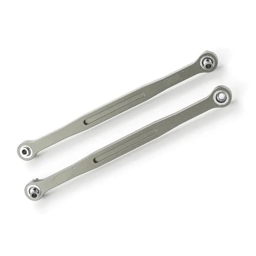 RC Links Linkage Compatible with for traxxas for XMAXX for Monster 1/5 RC Trucks Car Part Wheelbase Rc Steering Link Rod Set Steering Link Rod Set(Gray) - color: Gray
