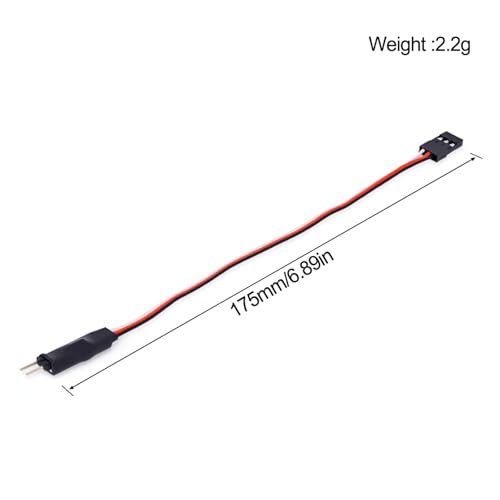 Universal RC Light Controller Switch for 1/24 1/18 1/10 Crawler Car TRX4 SCX10 TRX4M SCX24 Upgrade Parts Accessories (1pc) - size: 1pc