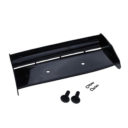 Nylon Crash-Proof Rear Wing Set Tail Wing Spoiler Black for 1/5 Scale Rc Car HPI ROFUN BAHA ROVAN KM Baja 5B SS Buggy Truck Parts