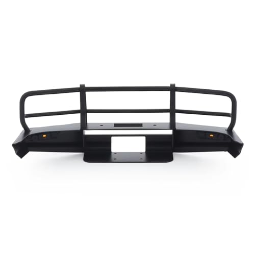 Rc Bumpers Compatible with Rcrun Run80 for LC80 for Chassis Body Upgrade Parts 1/10 RC Crawler Bull Bar Off-Road Metal Front Bumper