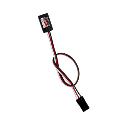 2Pcs 200mm JR Receiver Distribution Wire, Servo Extension Power Splitter Cable for 1/8 1/10 1/16 RC Car Crawler Truck, LED Roof Light Winch Cooling Fan ESC Battery Upgrade Parts