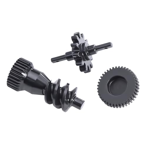 Carbon Steel Transmission Gearbox Gears Set Mod 0.3 for AXIAL 1/30 SCX30 Ford Bronco Jeep Wrangler JLU K10 RC Crawlers