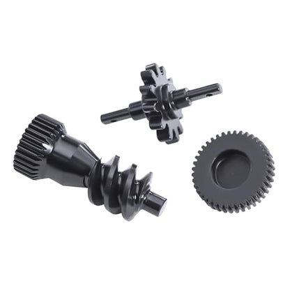 Carbon Steel Transmission Gearbox Gears Set Mod 0.3 for AXIAL 1/30 SCX30 Ford Bronco Jeep Wrangler JLU K10 RC Crawlers
