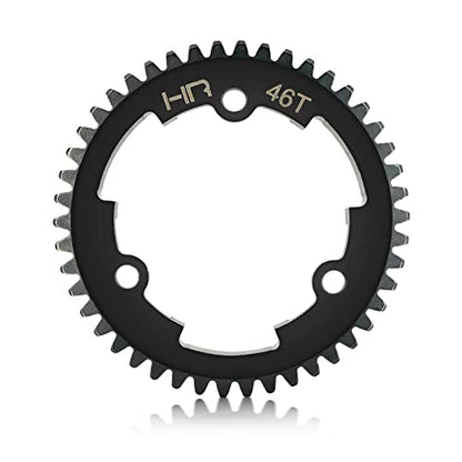 6448 46T 1 Mod Hardened Steel Spur Gear for Traxxas 1/10 E-Revo 2.0 VXL 1/5 X-Maxx Maxx 1/7 XO-1 (46T) - color: 46T