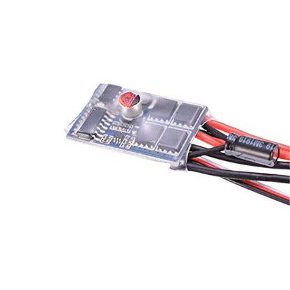 Waterproof 10A Brushed ESC E2s Dual Way Brake LED Control for 1/16 1/18 1/24 RC Car, Boat, Tank8 RC Car Brushless ESC