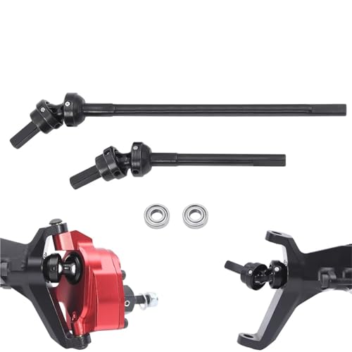 RC Car Transmission Shaft For Axial 1/10 For Capra 1.9 For UTB Front Drive Shaft CVD Three Joint Shaft 52 Degree Steering Buggy RC Crawler Upgrades Car Accessories