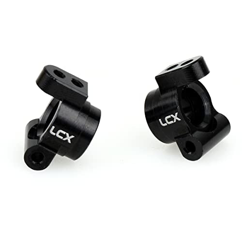 LCX Racing RC Car CNC Machined Aluminum Rear Hub Set for LOSI 1/16 Mini-B Buggy 1/18 Mini-T 2.0 Stadium Truck, Upgrades Parts Accessories