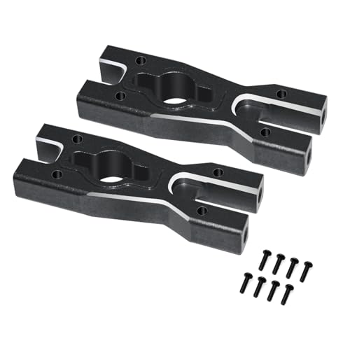 Aluminum Alloy Car Shell Fixed Seat RC Upgraded Parts for LOSI 1/18 Mini LMT 4X4 Brushed Monster Truck RTR-LOS01026 RC Car (Black) - color: Black