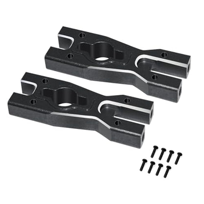 Aluminum Alloy Car Shell Fixed Seat RC Upgraded Parts for LOSI 1/18 Mini LMT 4X4 Brushed Monster Truck RTR-LOS01026 RC Car (Black) - color: Black