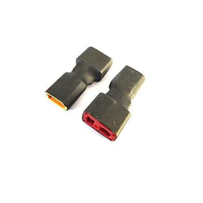 2 Pairs XT30 to T-Plug Connector RC Male Female Adapter for RC Car Plane Lipo Battery ESC - size: XT30 to T-Plug