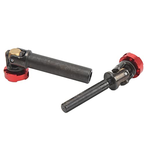 Universal Drive Shaft, Long Lasting Reliable Stainless Steel Driveshaft for 1/10 1/14 Scale RC Cars and Trucks 70-90mm, Durable Upgrade for RC Enthusiasts Off-Road Racing and Crawling