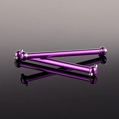 Replacement Part For A959 A969 A979 Aluminum Front Rear Driven Shaft 46mm A959-07 1/18 Car Truck 580027 - (Color: Purple) - color: Purple