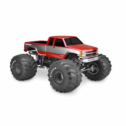 JConcepts Inc. 1988 Chevy Silverado Ext Cab MT Clear Body 13WB JCO0339 Car/Truck Bodies Wings & Decals