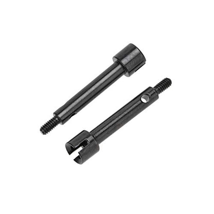 Front Rear Wheel Axle Shaft Drive Widened 4mm Set Kit for Axial SCX24 1/24 RC Crawler Car Upgrade Parts