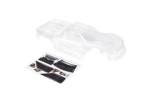 Custom Body Compatible for V2 Maxx WideMaxx 1/10 4X4 4WD Truck Shell Cover (Clear Unpainted) - color: Clear Unpainted