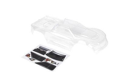 Custom Body Compatible for V2 Maxx WideMaxx 1/10 4X4 4WD Truck Shell Cover (Clear Unpainted) - color: Clear Unpainted