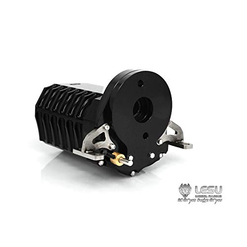 TOUCAN RC HOBBY LESU 3Grade High Torque Gear Box Transmission A 1/14 RC for Tamiya Tractor Truck - size: F-5021-A