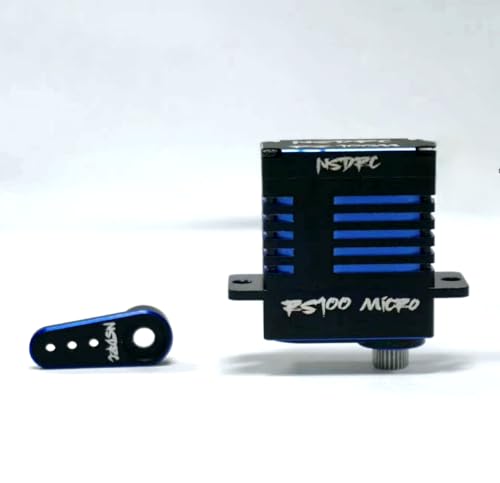 NSDRC Limited Edition RS100 SERVO & Horn - Blue (HELIDIRECT) - color: Blue