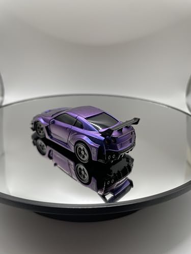 Mini RC Drift Car 1:64 Scale, Remote Control Car with LED Lights & 2-Speed Modes, Upgraded 2.4G Wireless Radio Remote Control for Multi-Users Fast (Blue Chameleon) - color: Blue Chameleon